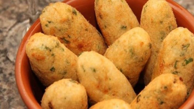 Bolinhos de Mandioca com Atum