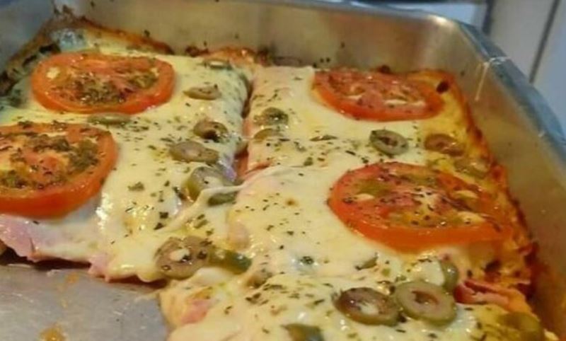 Pizza de Pão de Forma Saborosa