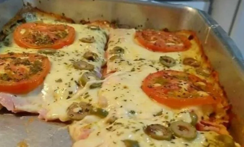 Receita de Pizza de Pão de Forma Saborosa